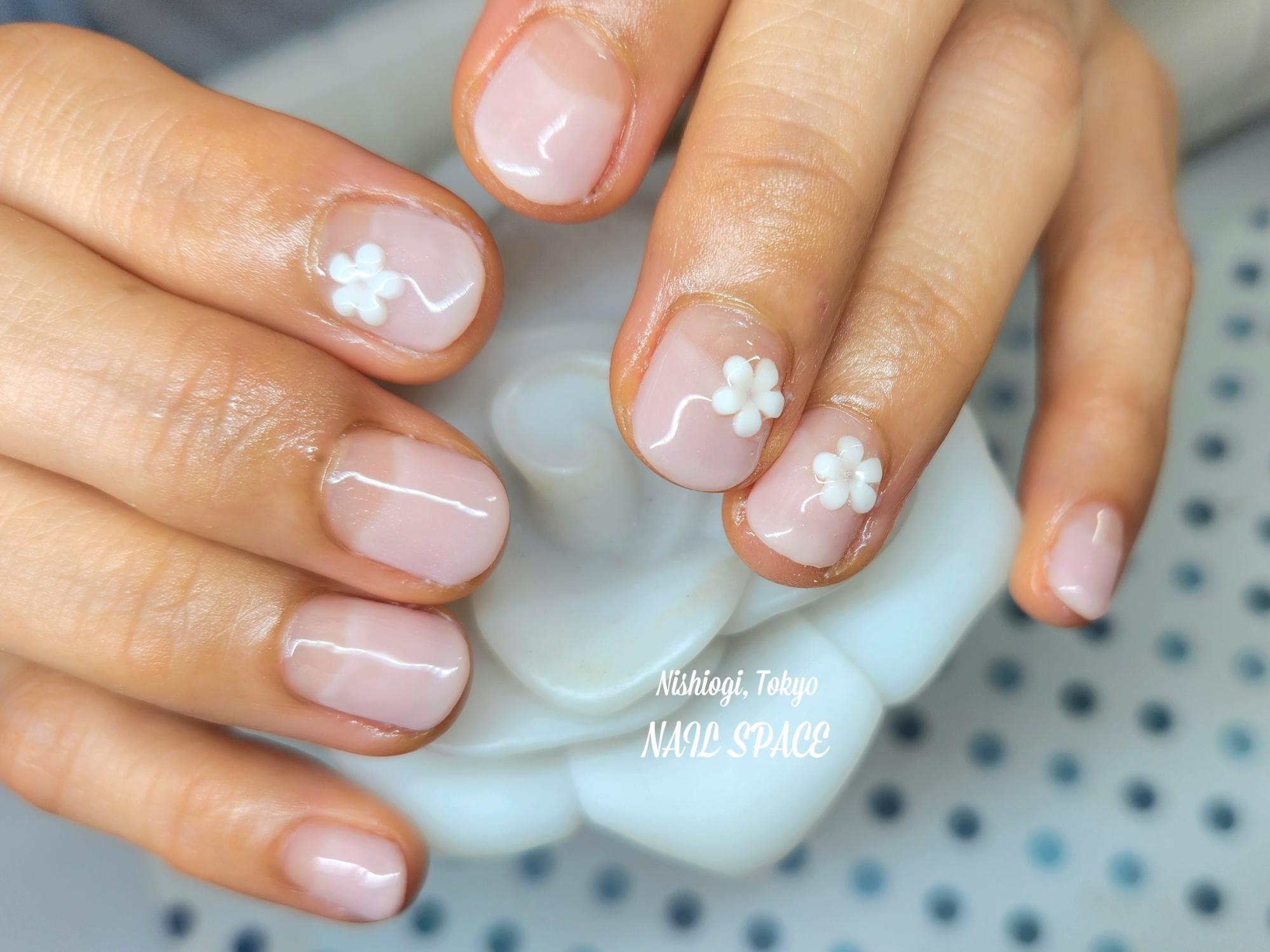 ワンポイントネイル♡