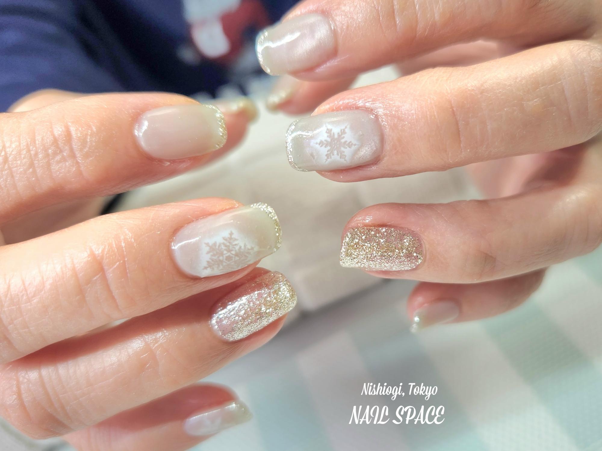 冬ネイル♡