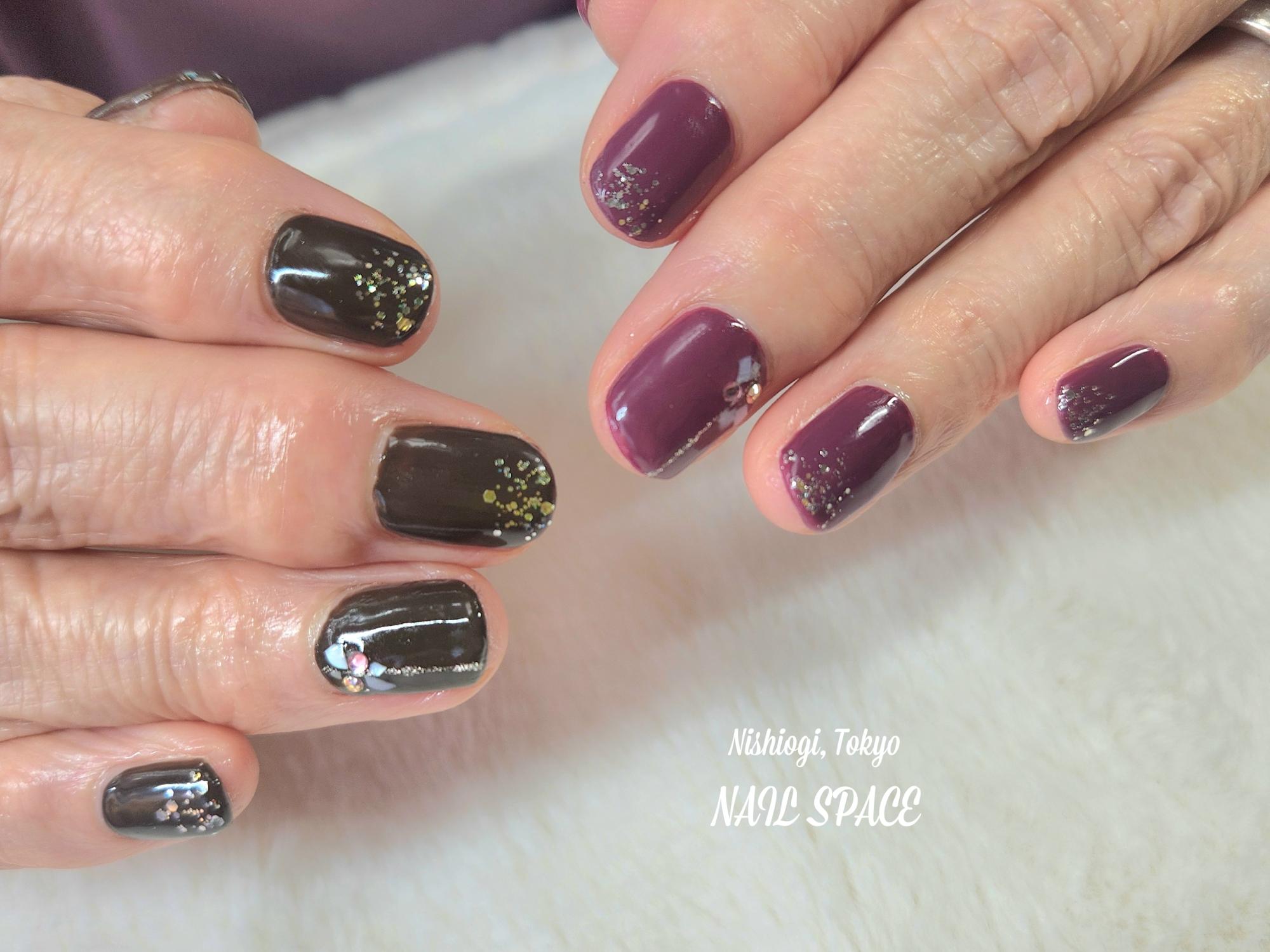 アシンメトリーカラー♡