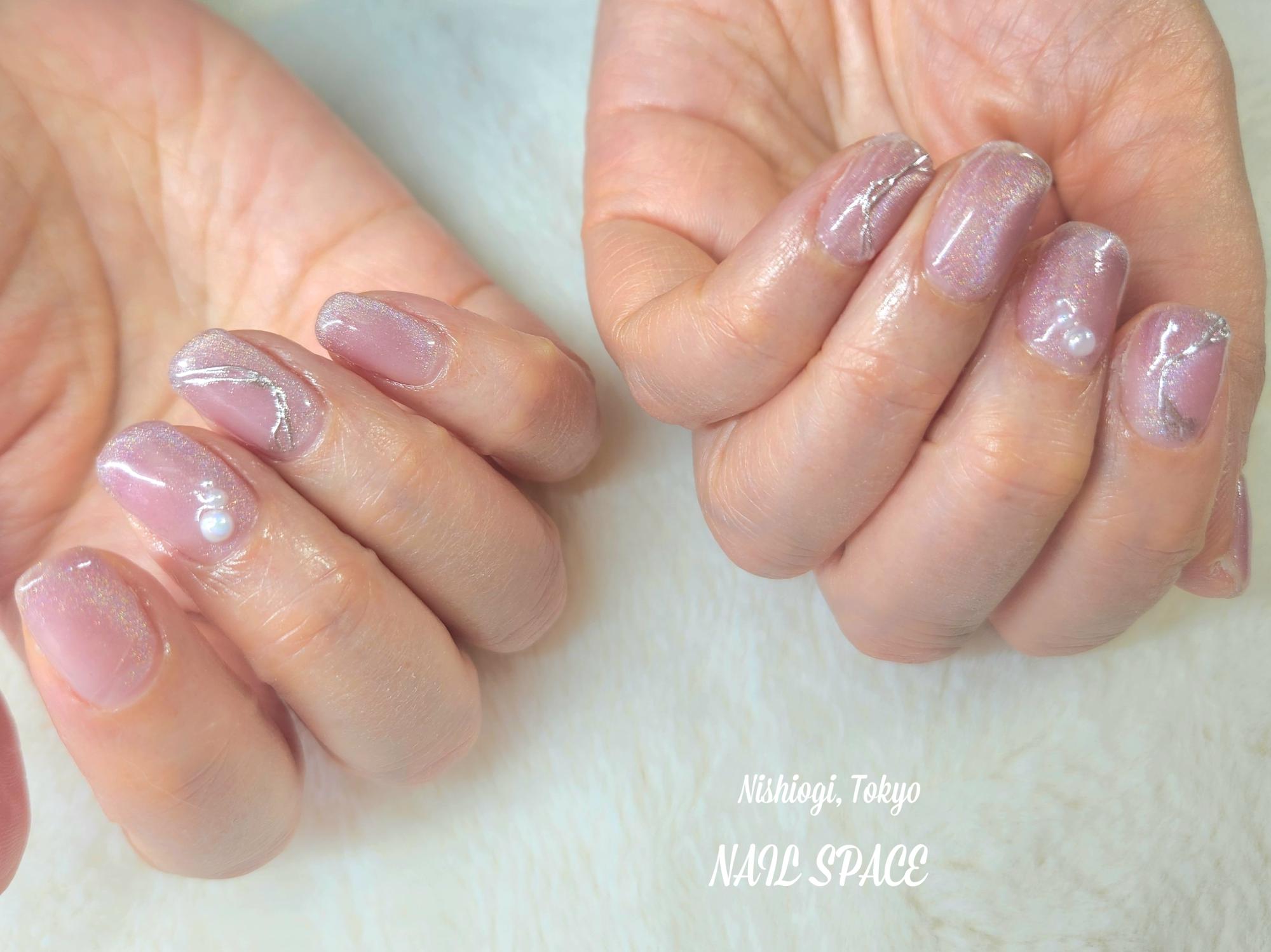 水光ネイル♡