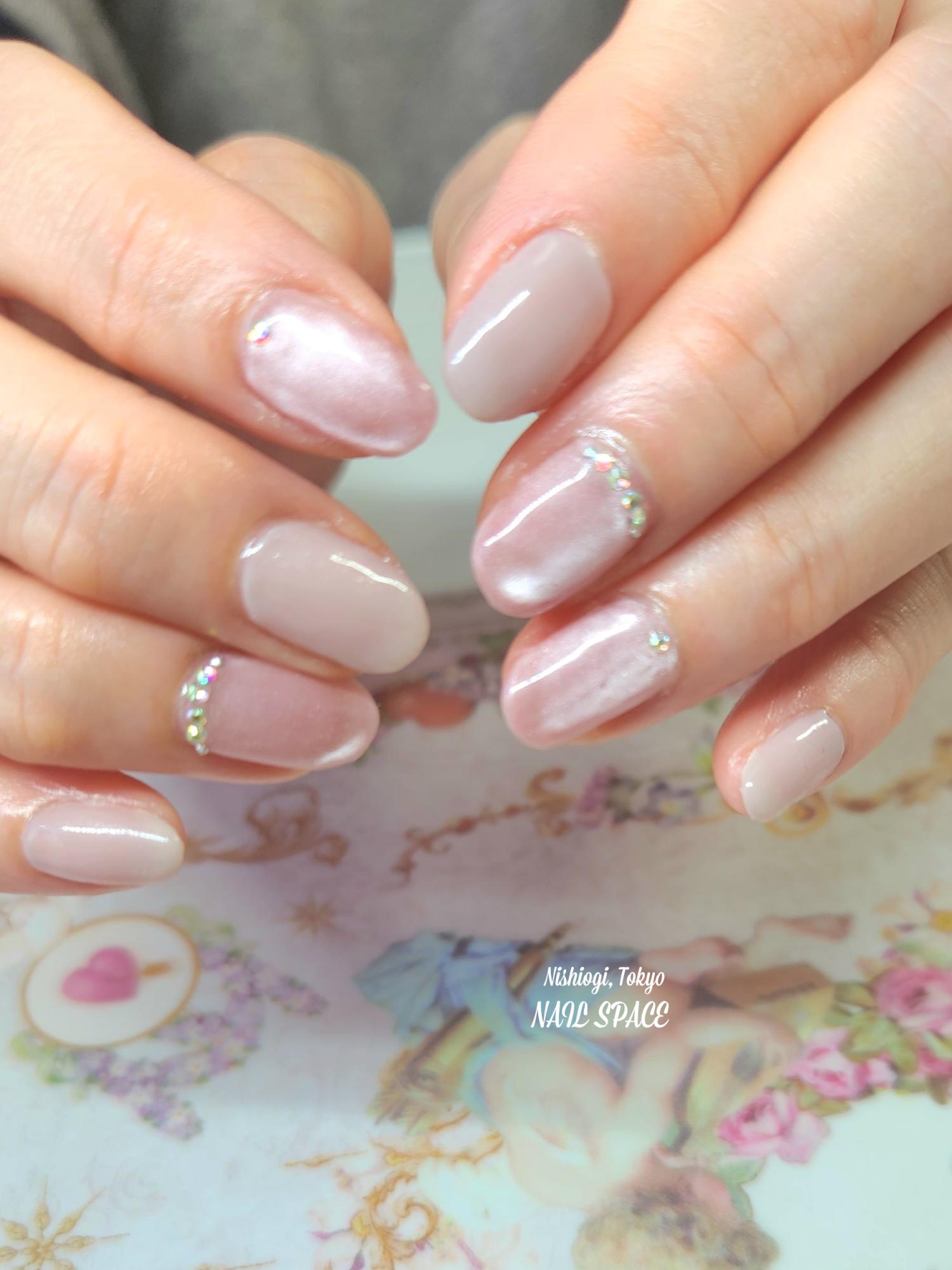 ビジューネイル♡