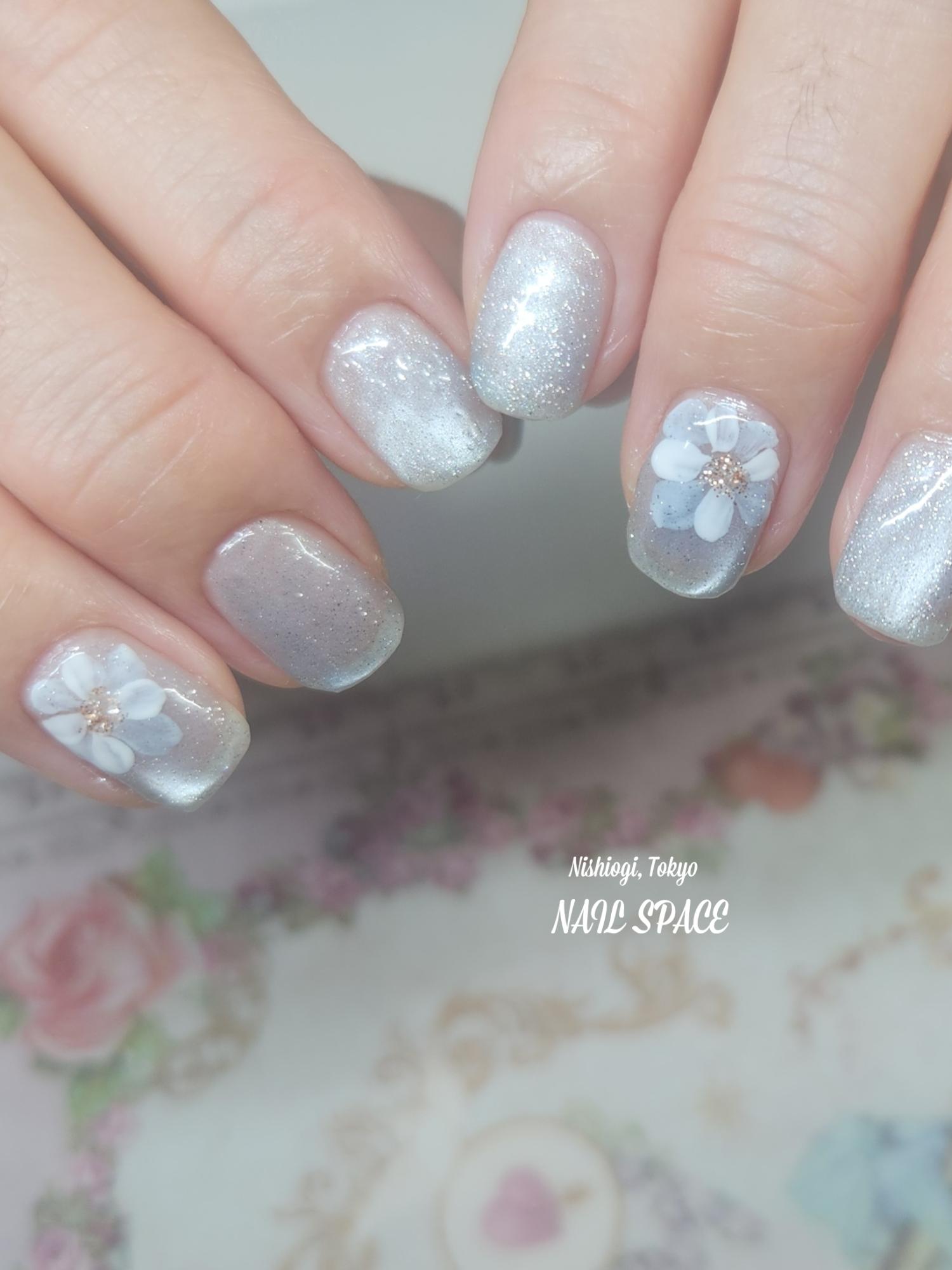 シフォンフラワー♡