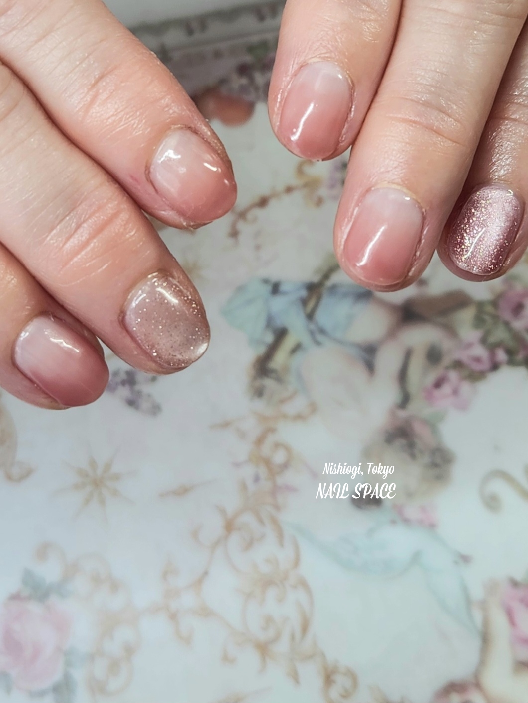 ワンポイントネイル♡