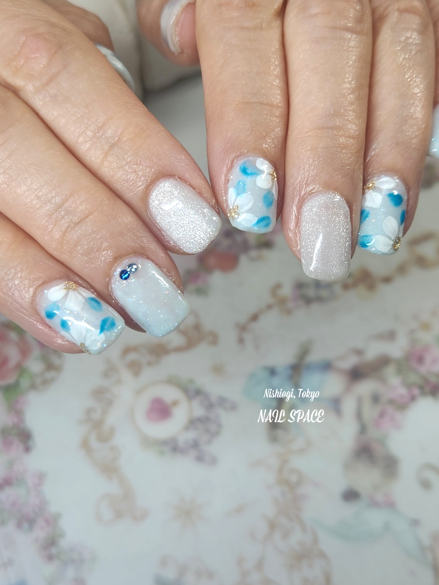 フラワーネイル♡